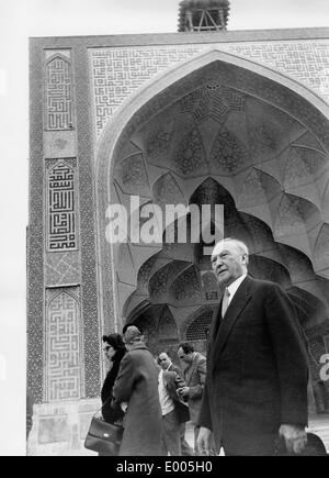 Konrad Adenauer in Teheran, 1957 Stockfoto