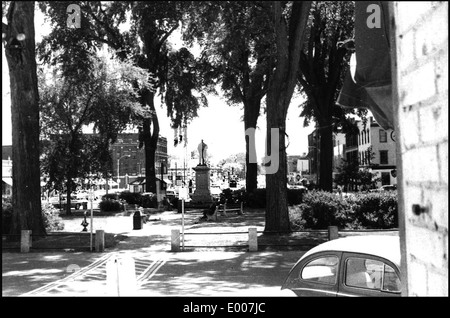 Central Square in Keene, NH Stockfoto