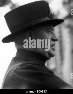 Ein Yeoman Warder in London, 1967 Stockfoto