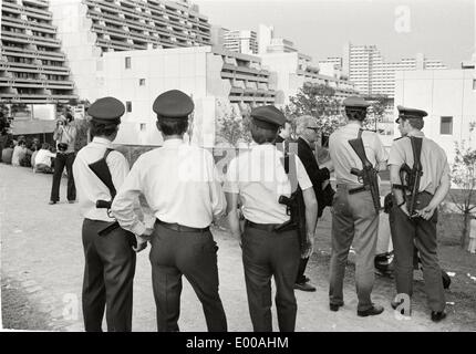 München-Massaker während der Olympischen Sommerspiele 1972 Stockfoto