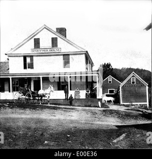 Spofford Haus in Chesterfield, New Hampshire Stockfoto