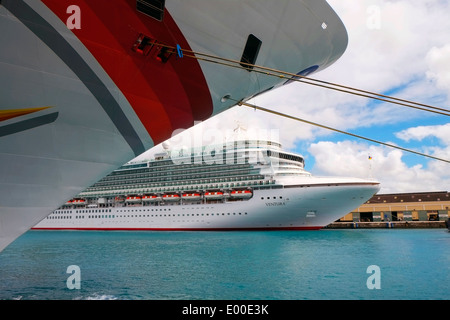 Bridgetown Barbados Karibik Kreuzfahrten P & O Ventura kleine Antillen Stockfoto