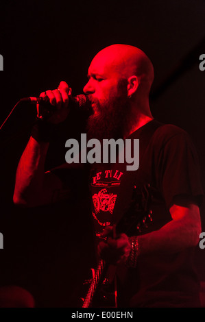 New Model Army in der Oxford-O2 23. April 2014 im Rahmen der UK-Etappe der Tour für ihre zwölfte Studio-album Stockfoto