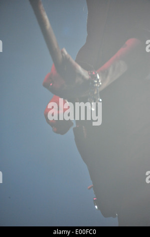 New Model Army in der Oxford-O2 23. April 2014 im Rahmen der UK-Etappe der Tour für ihre zwölfte Studio-Album. Stockfoto