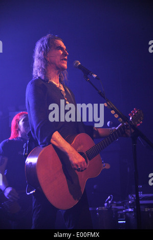 New Model Army in der Oxford-O2 23. April 2014 im Rahmen der UK-Etappe der Tour für ihre zwölfte Studio-Album. Stockfoto