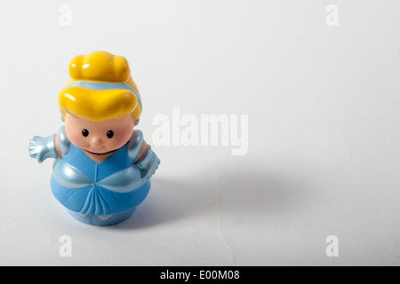 Die Marke Fisher Preis Little People Spielzeug mit Disney Prinzessin Cinderella Stockfoto