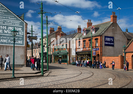 Victorian Village im Beamish Museum, Durham, England Stockfoto