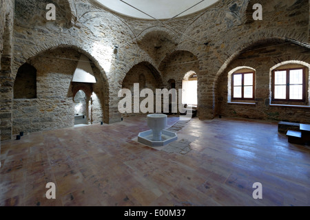 Osmanischen türkischen Bäder aus dem 18. Jahrhundert im Inneren der Burg Festung oder Kastro Chios Stadt Chios Griechenland gegründet Stockfoto