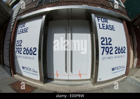 Verkaufsfläche im Stadtteil trendigen Meatpacking District in New York Stockfoto