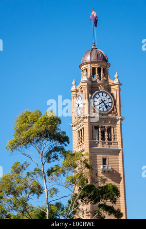 Sydney Australien, Hauptbahnhof, Turm, Uhr, AU140308247 Stockfoto