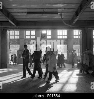 Paris Gare du Nord, 1967 Stockfoto