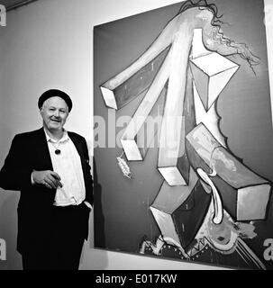 Wolf Vostell, 1985 Stockfoto