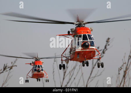 Daqing, China Provinz Heilongjiang. 29. April 2014. Mitglieder der bewaffneten Polizei Wald-Teilnehmer in einem Wald Brandschutzübung in der großen Hailar, Nordost-China Provinz Heilongjiang, 29. April 2014. Bildnachweis: Han Xinghua/Xinhua/Alamy Live-Nachrichten Stockfoto