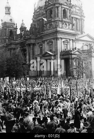 Demonstration der Hitler-Jugend, 1933 Stockfoto