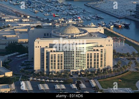 Ministry of Foreign Affairs Gebäude in Abu Dhabi, Vereinigte Arabische Emirate Stockfoto