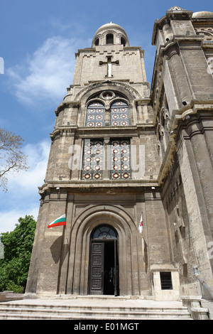 Dormition der Theotokos Kathedrale in Varna, Bulgarien. Stockfoto