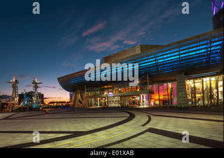 Lowry Theater Salford Quays Manchester Stockfoto