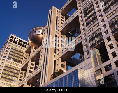 Fuji Television Headquaters Gebäude in Odaiba, Tokyo, Japan Stockfoto