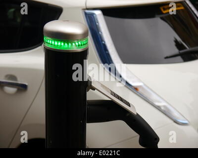 Newcastle Upon Tyne, UK. 29. April 2014. Britische Regierung gibt grünes Licht für Finanzierung EV zu steigern.  29.. April 2014. Bildnachweis: Victor W. Adams / Alamy Live News Stockfoto