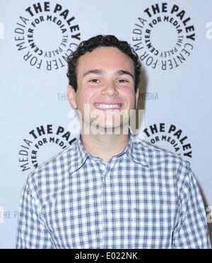 Beverly Hills, Kalifornien, USA. 28. April 2014. Troy Gentile als '' Barry Goldberg.''. Paley Center For Media veranstaltete die Besetzung von TV The Goldbergs in Beverly Hills am Montagabend. © David Bro/ZUMAPRESS.com/Alamy Live-Nachrichten Stockfoto