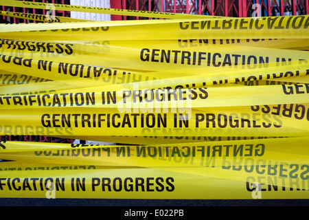 Außenansichten des Peal Paint Art speichern auf Canal Street, Manhattan geschlossen hat. Stockfoto