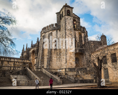 Kirche der Convento de Cristo, Tomar Stockfoto