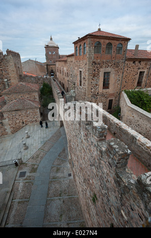 Arco De La Estrella, Cáceres, Extremadura, Spanien, Europa Stockfoto