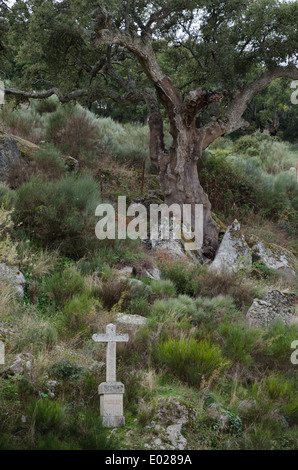 El Palancar Convent, Pedroso de Acim, Cáceres, Extremadura, Spanien, Europa Stockfoto