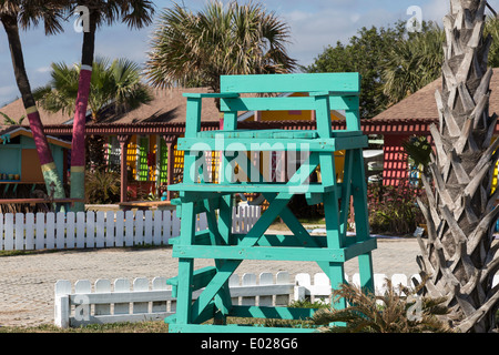 "Si Como kein Inn" in Flagler Beach, FL, USA Stockfoto