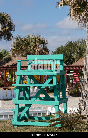 "Si Como kein Inn" in Flagler Beach, FL, USA Stockfoto