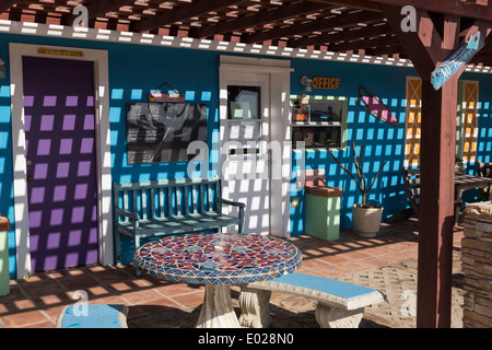 "Si Como kein Inn" in Flagler Beach, FL, USA Stockfoto