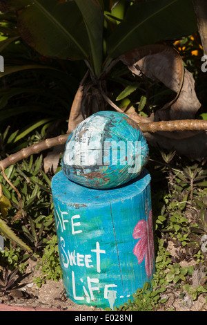 "Si Como kein Inn" in Flagler Beach, FL, USA Stockfoto