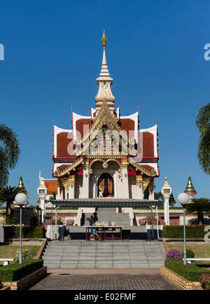 Sao Lak Mueang, Stadt Säule Schrein, Thung Sri Muang Park, Udon Thani, Isan oder Isaan, Thailand Stockfoto