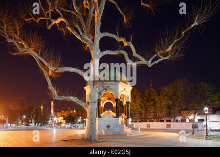 Kaiser Wilhelm Fountain oder deutschen Brunnen, Alman Cesmesi, Hippodrom, Sultanahmet, Istanbul, Europäische Side, Türkei Stockfoto