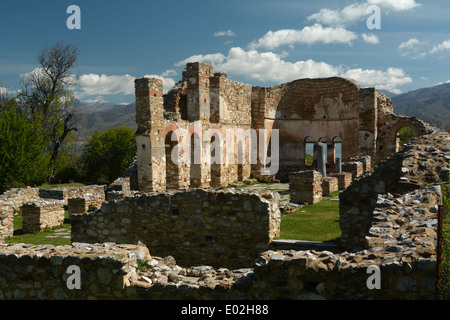 Agios Achillios Basilika Prespes, Griechenland Stockfoto