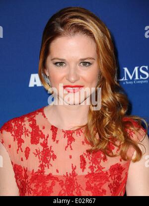 Los Angeles, CA, USA. 29. April 2014. Sarah Drew im Ankunftsbereich für Mamas Abend Premiere, TCL Chinese 6 Sälen (ehemals Grauman), Los Angeles, CA 29. April 2014. Bildnachweis: Dee Cercone/Everett Collection/Alamy Live-Nachrichten Stockfoto