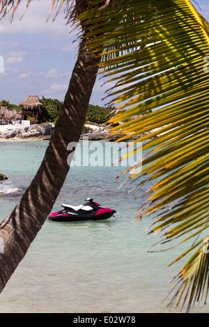 Der Strand von Grand Sirenis Riviera Maya Hotel & Spa. RIVIERA MAYA, MEXIKO Stockfoto