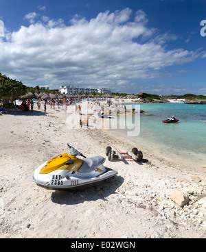 Der Strand von Grand Sirenis Riviera Maya Hotel & Spa. RIVIERA MAYA, MEXIKO Stockfoto