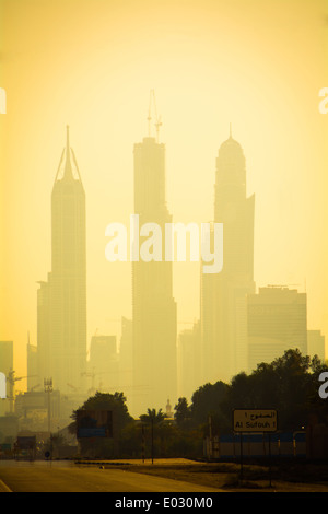 Dubai-Türme Stockfoto