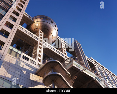 Aussichtsplattform des Fuji Television Headquaters Gebäude in Odaiba, Tokyo, Japan Stockfoto