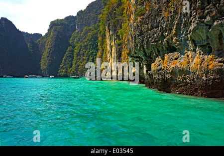 Thailand Tailândia, Koh Phi Phi beach Stockfoto