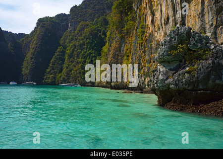 Thailand Tailândia, Koh Phi Phi beach Stockfoto