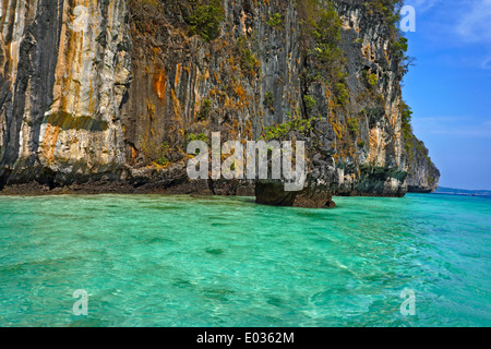 Thailand Tailândia, Koh Phi Phi beach Stockfoto