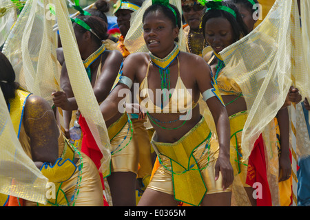 Karnevalsumzug, Georgetown, Guyana Stockfoto