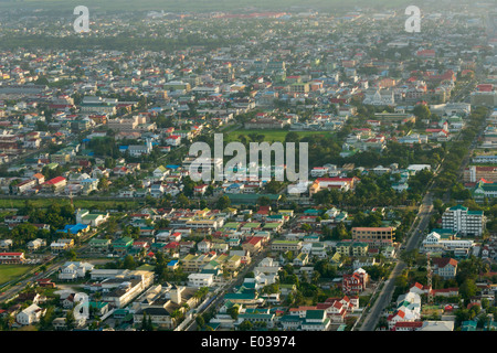 Luftaufnahme von Georgetown, Guyana Stockfoto