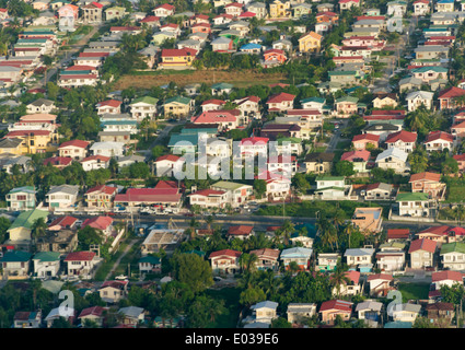 Luftaufnahme von Georgetown, Guyana Stockfoto