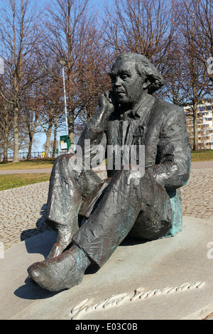 Denkmal für Gustav Ernesaks (1908-1993) in Tallinn, Estland. Stockfoto