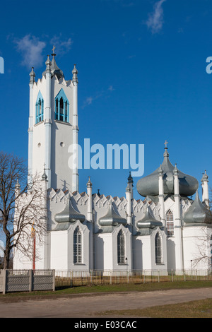 Verklärungs-Kirche erbaut 1839 in Moshni, Ukraine Stockfoto