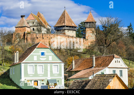 Befestigte Kirche von Alma Vii Stockfoto