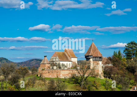 Befestigte Kirche von Alma Vii Stockfoto